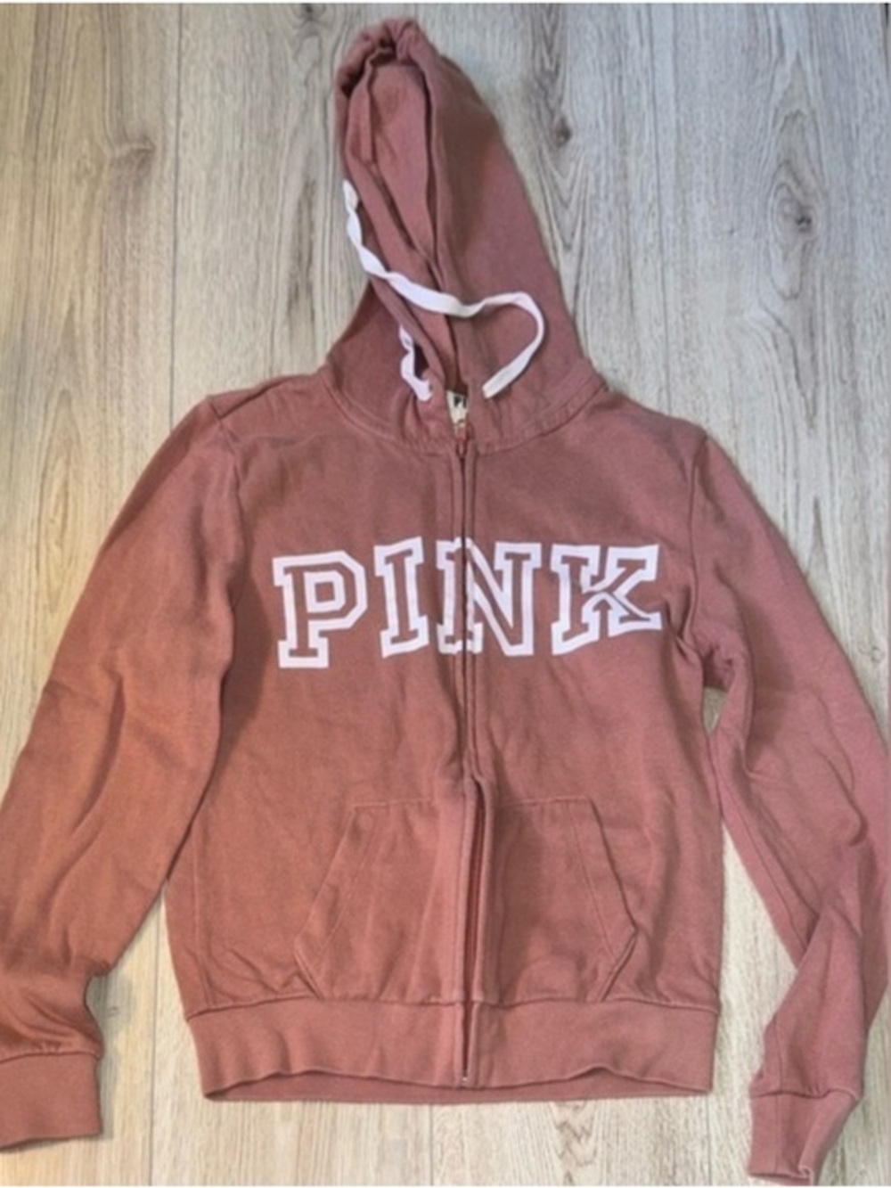 Victoria’s Secret pink zip up hoodie sweatshirt hooded sweater